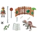 PLAYMOBIL DINO RISE PUŁAPKA NA DINOZAURA SPINOZAUR KŁUSOWNIK KLOCKI 