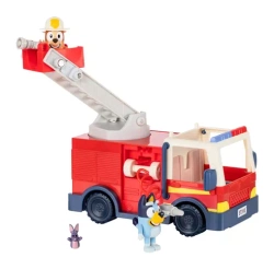 BLUEY STRAŻ POŻARNA WÓZ STRAŻACKI Z DRABINĄ FIGURKI BLUEY FIRETRUCK