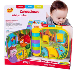 INTERAKTYWNA KSIĄŻECZKA WIERSZE ZWIERZAKOWO SMILY PLAY BAJKI RYMOWANKI PL