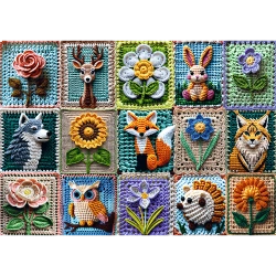 PUZZLE 1000 ELEMENTÓW SZYDEŁKOWANIE MOJA PASJA UKŁADANKA TREFL 10950