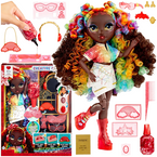 RAINBOW HIGH LALKA MODOWA CREATIVE CRYSTALS TĘCZOWA IRIS AKCESORIA DIY