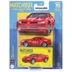 MATCHBOX COLLECTORS '16 CHEVY CAMARO CZERWONY KOLEKCJONERSKI SAMOCHÓD