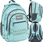 PLECAK SZKOLNY MŁODZIEŻOWY WIELOKOMOROWY DERFORM BACKUP O78 ZYGZAKI DIAGRAM