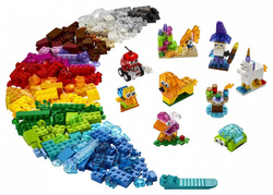 LEGO CLASSIC KREATYWNE PRZEZROCZYSTE KLOCKI KONSTRUKCYJNE 500 el. 11013