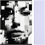 ZESZYT A4 KRATKA 60 KARTEK SZKOLNY LAMINOWANA OKŁADKA FACE GIMBOO