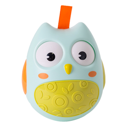 WAŃKA WSTAŃKA KIWACZKA SENSORYCZNA SOWA KIWAJKA MIĘTOWA DLA MALUCHA ASKATO