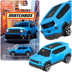 JEEP RENEGADE 2019 EUROPEAN STREETS SAMOCHÓD MODEL KOLEKCJONERSKI MATCHBOX