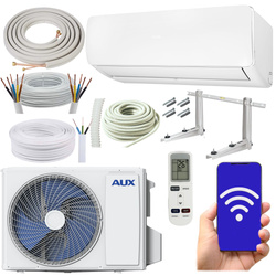 KLIMATYZATOR ŚCIENNY AUX Q-SMART PLUS II 3,5kW ZESTAW DO MONTAŻU 3M - 2 szt