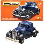 CHEVY MASTER COUPE 1934 SAMOCHÓD AUTO MODEL KOLEKCJONERSKI 1:64 MATCHBOX