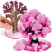 MAGICZNE ROSNĄCE KWITNĄCE DRZEWO SAKURA RÓŻOWE Z KRYSZTAŁKAMI KIDEA
