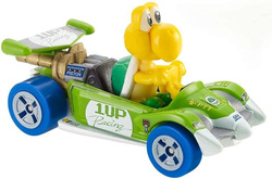 HOT WHEELS MARIO KART KOOPA TROOPA SAMOCHODZIK AUTO POJAZD Z FIGURKĄ