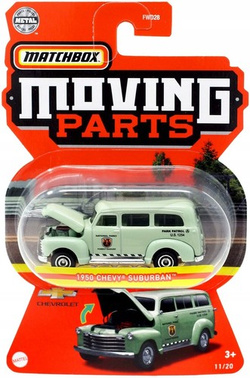SAMOCHODZIK METALOWY AUTO MATCHBOX CHEVY SUBURBAN