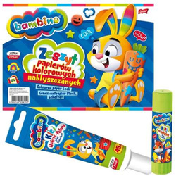 BAMBINO WYPRAWKA SZKOLNA XXL DUŻY ZESTAW DO SZKOŁY