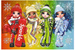 PUZZLE RAINBOW HIGH 60 ELEMENTÓW RADOSNE LALKI UKŁADANKA TREFL 17380