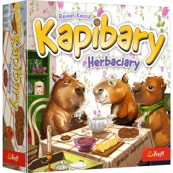 GRA KARCIANA RODZINNA KAPIBARY HERBACIARY STRATEGICZNA TREFL 02737