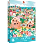 PUZZLE 1000 ELEMENTÓW ART OF COLOUR BARCELONA HISZPANIA 10894 TREFL