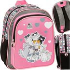 PLECAK PRZEDSZKOLNY CLEO I FRANK KOTKI SERDUSZKA DLA DZIEWCZYNKI