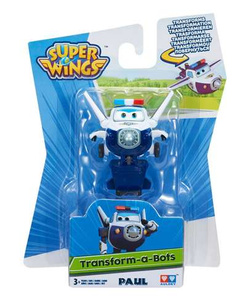 SUPER WINGS ROBOT SAMOLOT TRANSFORMUJĄCY 2w1 PAUL