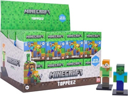 MINECRAFT TOPPEEZ FIGURKA NIESPODZIANKA KOLEKCJONERSKA NA PODSTAWCE MOJANG