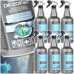 CLINEX DEZOFAST PŁYN DO DEZYNFEKCJI POWIERZCHNI BAKTERIOBÓJCZY 1L - 6 szt.
