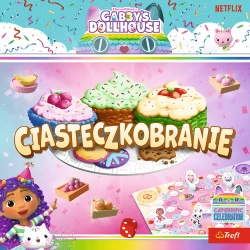GRA PLANSZOWA KOCI DOMEK GABI CIASTECZKOBRANIE RODZINNA TREFL 02801