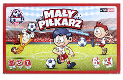 GRA PLANSZOWA RODZINNA TOWARZYSKA MAŁY PIŁKARZ WERSJA PODRÓŻNA PIŁKA NOŻNA