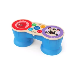 MAGICZNE DOTYKOWE BĘBENKI BONGO ZWIERZĄTKA BABY EINSTEIN PERKUSJA HAPE