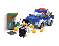 KLOCKI BLOCKI MYPOLICE NAPAD POLICJA 125EL KB0611