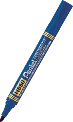 MARKER PERMANENTNY OKRĄGŁY PENTEL N850 - NIEBIESKI