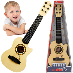 GITARA AKUSTYCZNA 6-STRUNOWA DLA DZIECI Z KOSTKĄ DO GRY INSTRUMENT MUZYCZNY