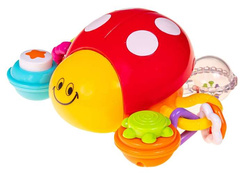 INTERAKTYWNA BIEDRONKA UCIEKAJĄCA DO NAUKI RACZKOWANIA DŹWIĘKI WINFUN