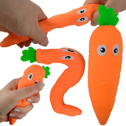 GNIOTEK ANTYSTRESOWY FIDGET MIĘKKA MARCHEWKA 16CM