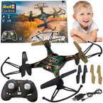 REVELL DRON RC QUADROCOPTER AIR HUNTER ZDALNIE STEROWANY MILITARNY STYL LED