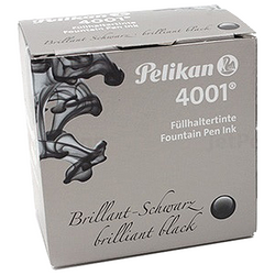 ATRAMENT DO PIÓRA 30ml PELIKAN 4001 W BUTELCE FLAKONIKU CZARNY