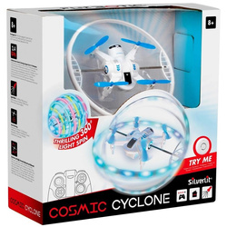 DRON ZDALNIE STEROWANY ŚWIECĄCY NA PILOTA 360 COSMIC CYCLONE SILVERLIT