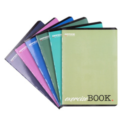 ZESZYT A5 LINIA 60 KARTEK SZKOLNY LAMINOWANA OKŁADKA OFFICE - 8 sztuk