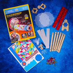 PUZZLE 3D KALEJDOSKOP ZESTAW KONSTRUKCYJNY NATIONAL GEOGRAPHIC CUBIC FUN