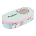 PLECAK SZKOLNY PUSHEEN PIÓRNIK SASZETKA 2w1 BPL58 ST.MAJEWSKI MIĘTOWY KOTEK