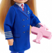 LALKA BARBIE CHELSEA KARIERA PILOT LALECZKA AKCESORIA MATTEL