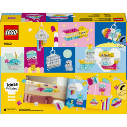 LEGO CLASSIC MAGICZNY ZESTAW Z PRZEZROCZYSTYMI KLOCKAMI 340 el. 11040