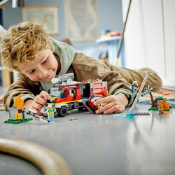 LEGO CITY WÓZ STRAŻACKI TERENOWY POJAZD STRAŻY POŻARNEJ 60374