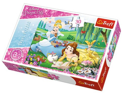 PUZZLE BELLA I KOPCIUSZEK KSIĘŻNICZKI 30 EL TREFL