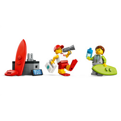 LEGO CITY SAMOCHÓD FURGONETKA RATOWNIKÓW PLAŻOWYCH AUTO 214 EL. 60453