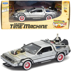 DELOREAN POWRÓT DO PRZYSZŁOŚCI 3 BACK TO THE FUTURE METALOWY WELLY 1:24