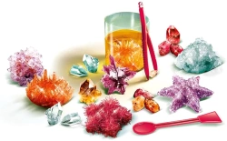 STWÓRZ WŁASNE KRYSZTAŁY NAUKOWA ZABAWA EKSPERYMENTY DLA DZIECI CLEMENTONI