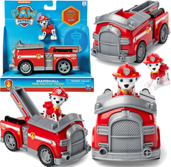 WÓZ STRAŻACKI SAMOCHÓD PSI PATROL FIGURKA MARSHALL
