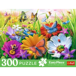 PUZZLE EASYPIECE 300 ELEMENTÓW OWADY NA ŁĄCE UKŁADANKA 23103 TREFL