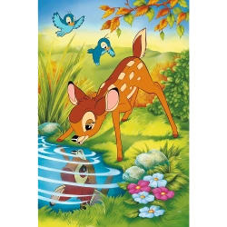 PUZZLE 600 ELEMENTÓW 40 LECIE TREFL - BAMBI DISNEY UKŁADANKA 37600