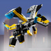 LEGO CREATOR 3W1 SUPER ROBOT SMOK ODRZUTOWIEC 159EL. RUCHOME ELEMENTY 31124