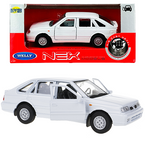 POLONEZ CARO PLUS METALOWY SAMOCHODZIK MODEL Z EPOKI PRL WELLY 1:34 BIAŁY
